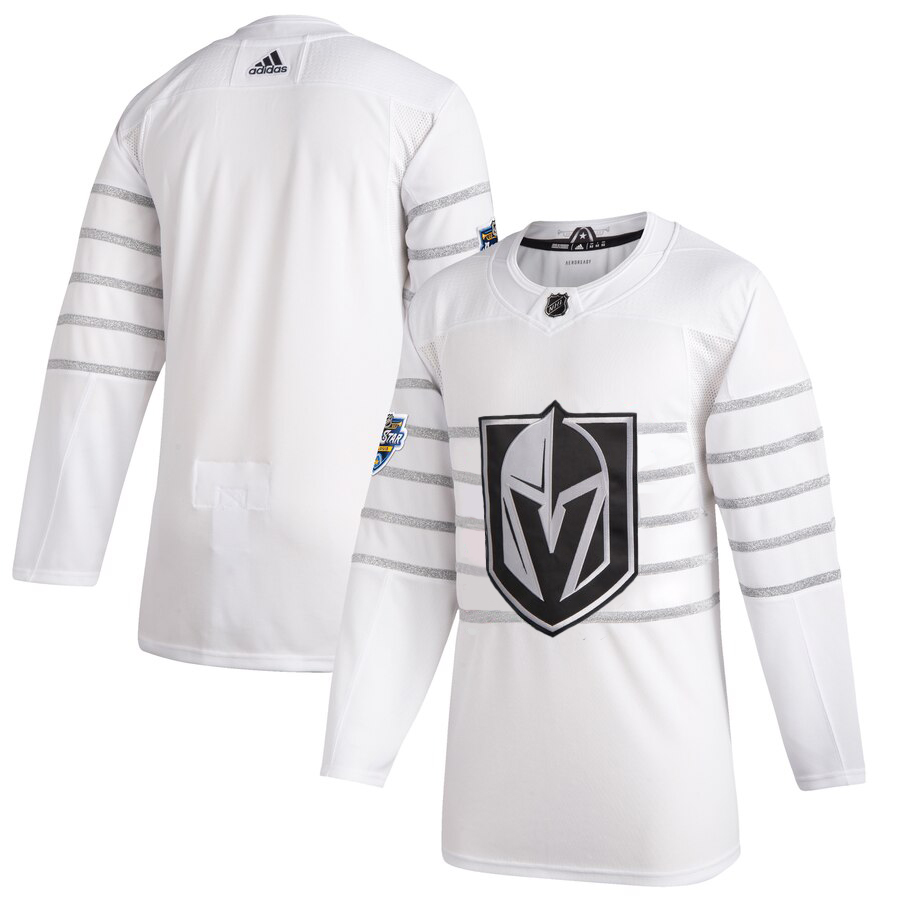 Men Vegas Golden Knights Adidas White 2020 NHL All Star Game Authentic Jersey